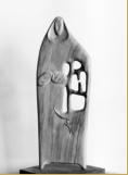 Skulptura �Majka pravoslavna�, orah, oko 1961